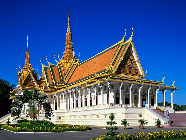 Royal Palace Cambodia, HD wallpaper