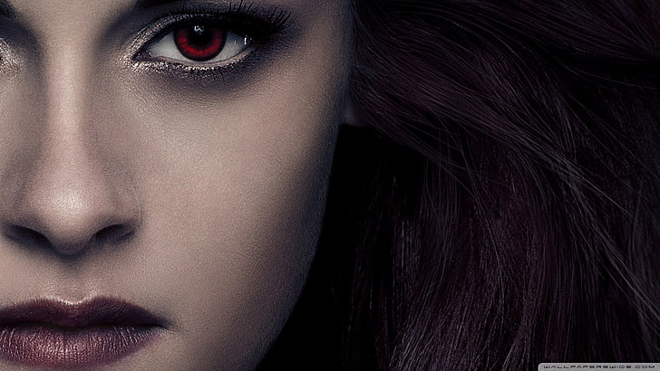 woman's face, Twilight, Kristen Stewart, young adult, portrait, HD wallpaper