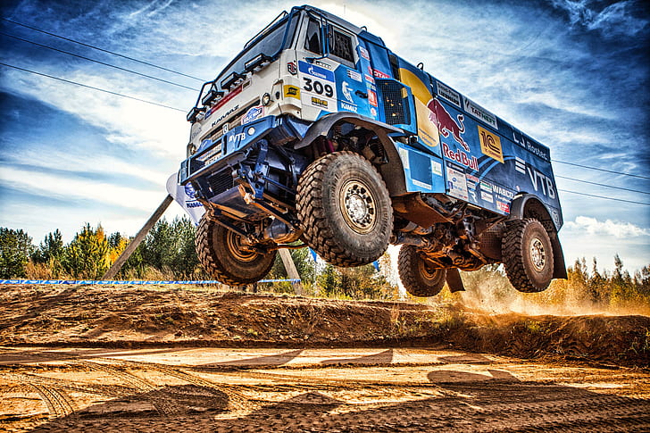 Sport, Machine, Speed, Truck, Race, Master, Russia, Rally, Dakar
