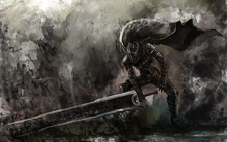 Goblin Slayer wallpaper, Guts, Berserk, Kentaro Miura, artwork