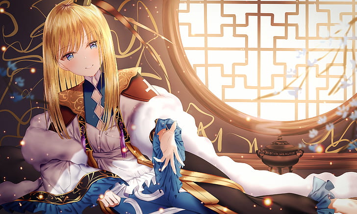 Fate/Grand Order, Fate Series, anime, anime girls, artwork, HD wallpaper