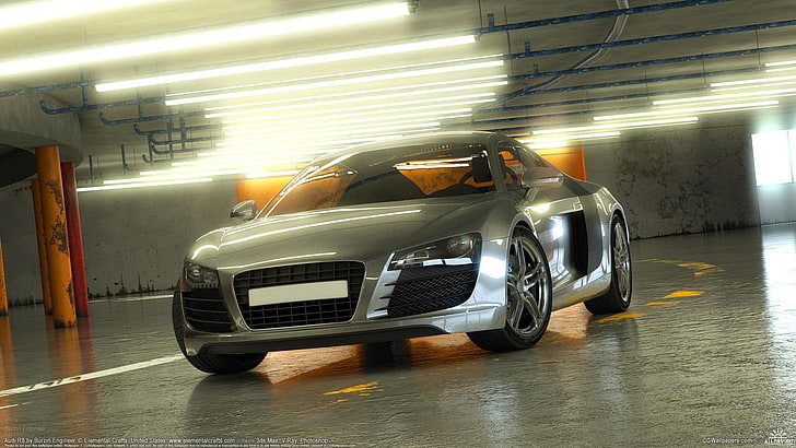 HD wallpaper: 3D Art Audi R8 Cars Audi HD Art, Burzin Engineer | Wallpaper  Flare