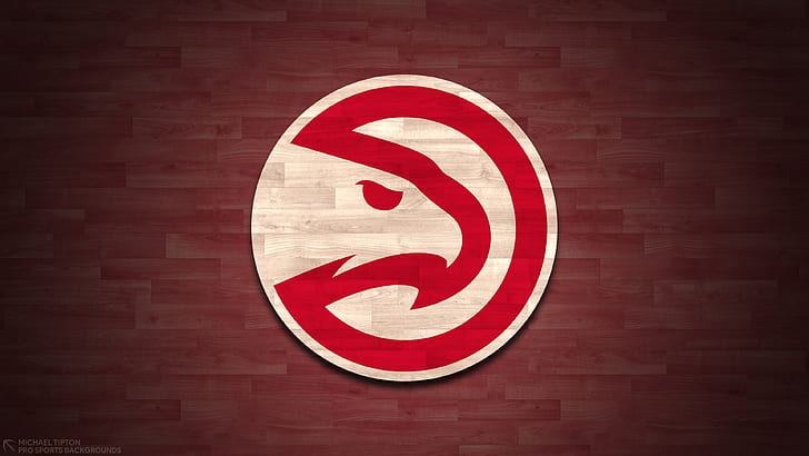 Basketball, Atlanta Hawks, Logo, NBA, HD wallpaper