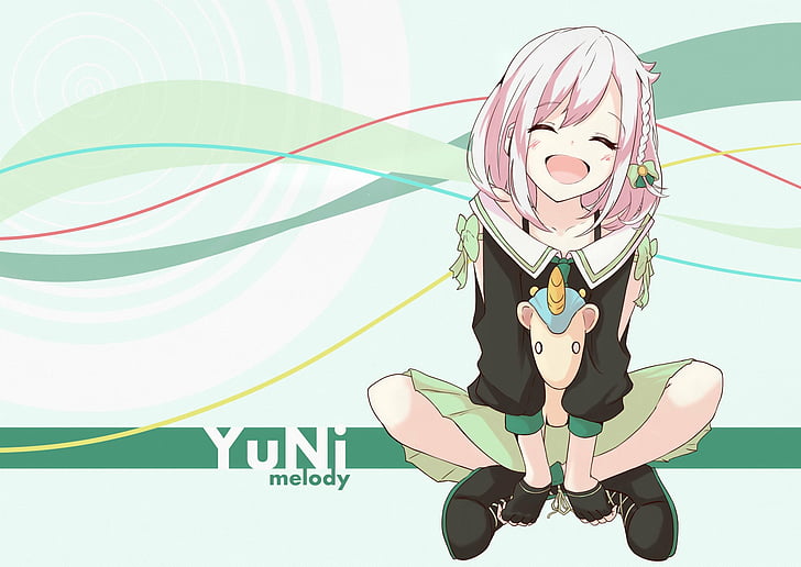 Hd Wallpaper Anime Virtual Youtuber Yuni Virtual Youtuber Wallpaper Flare