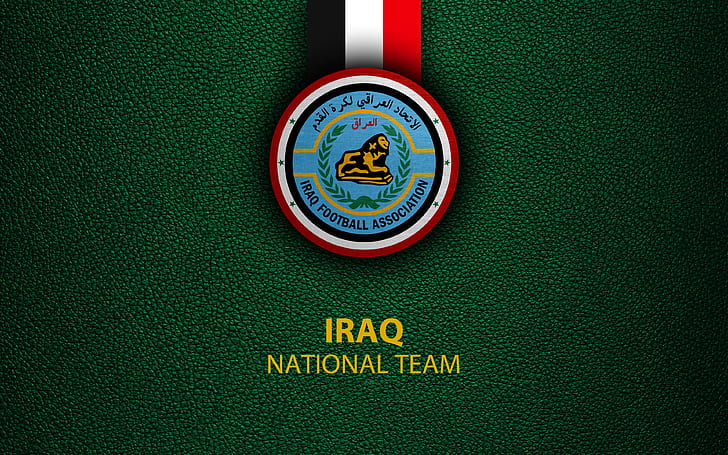Soccer, Iraq National Football Team, Emblem, Logo, HD wallpaper