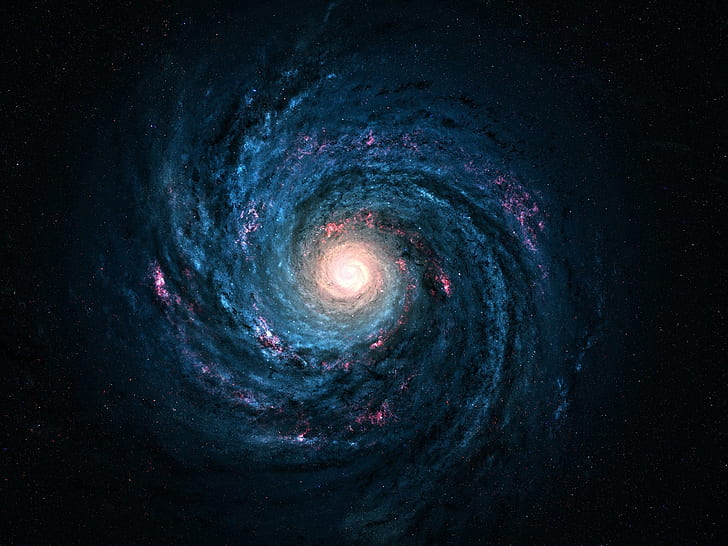HD wallpaper: Milky Way, galaxy, stars, eternity ...