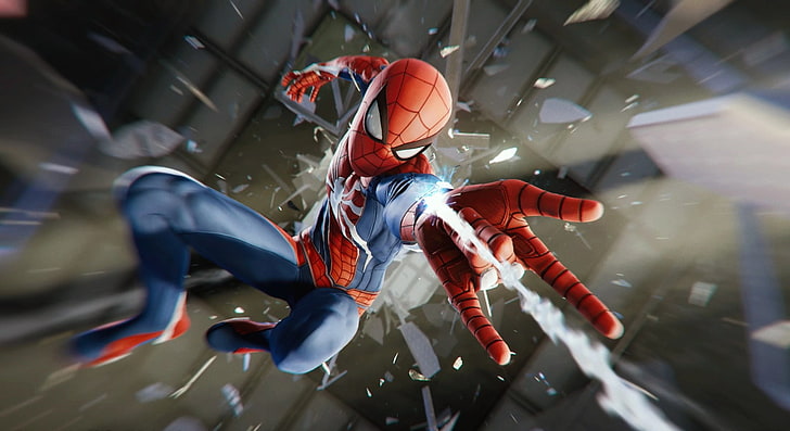 Spider-Man, Marvel's Spider-Man, Spider-Man (2018), Iron Man, HD wallpaper