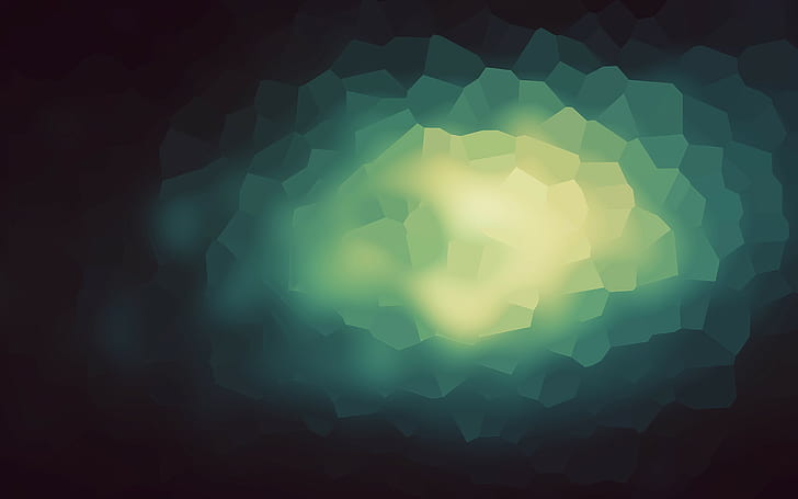 blurred voronoi diagram, illuminated, night, light - natural phenomenon