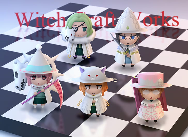 witch craft works figurines, HD wallpaper