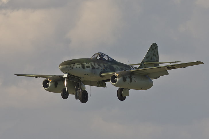 fighter, war, bomber, jet, world, Second, times, Me.262, Messershmitt