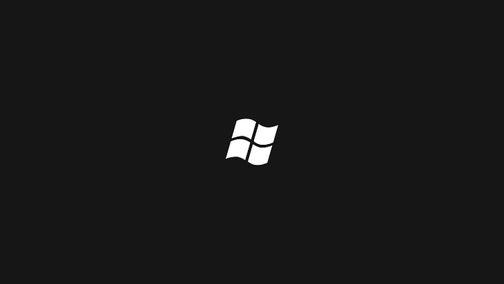 HD wallpaper: Microsoft Windows, black, simple | Wallpaper Flare