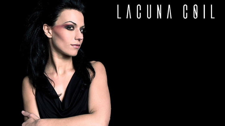 Cristina Scabbia, Lacuna Coil, music, band, Gothic, brunette, HD wallpaper