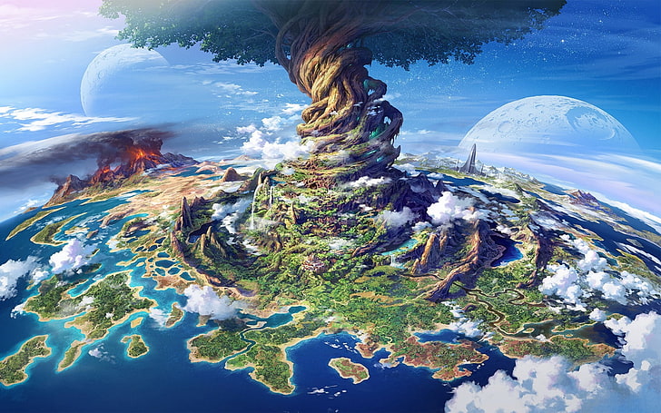 Featured image of post Norse Mythology Wallpaper Yggdrasil Around it exists all else including the nine worlds