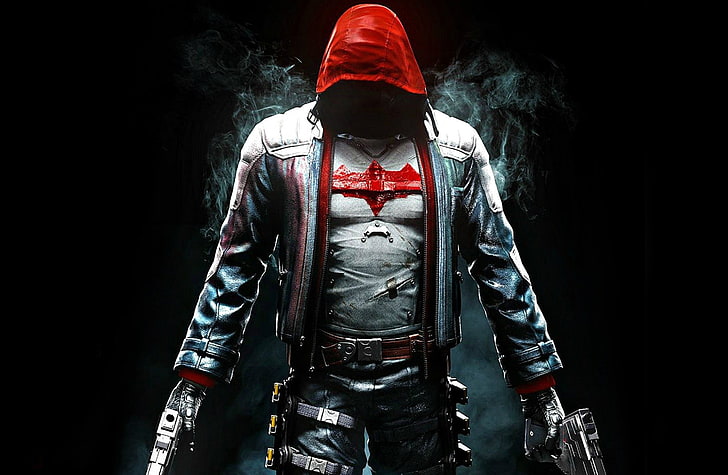 Batman Arkham Knight Red Hood, person's gray jacket, Games, Action