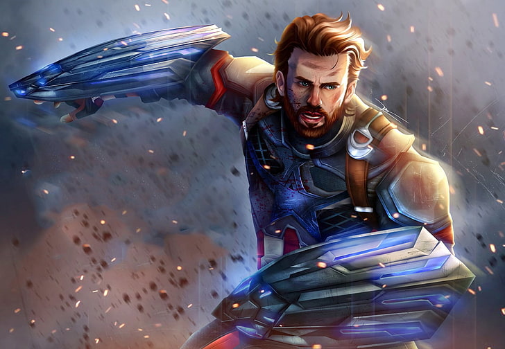 HD Wallpaper: Captain America, Hd, Avengers Infinity War 