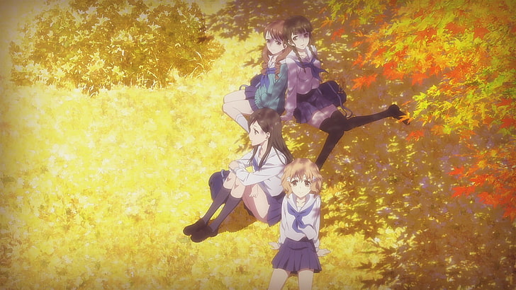 Hanasaku Iroha, anime girls, Matsumae Ohana, Oshimizu Nako, HD wallpaper