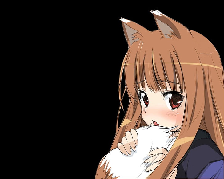 Hd Wallpaper Spice And Wolf Animal Ears Holo The Wise Wolf Anime