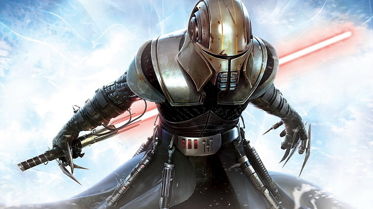 Star Wars character digital wallpaper, Star Wars: The Force Unleashed