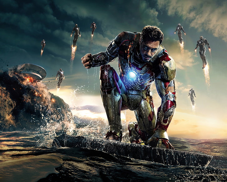 Robert Downey, Jr. as Tony Starks, Iron Man, Marvel Cinematic Universe
