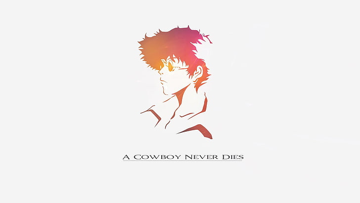 A Cowboy Never Dies Cowboy Bebop wall art, Spike Spiegel, anime, HD wallpaper