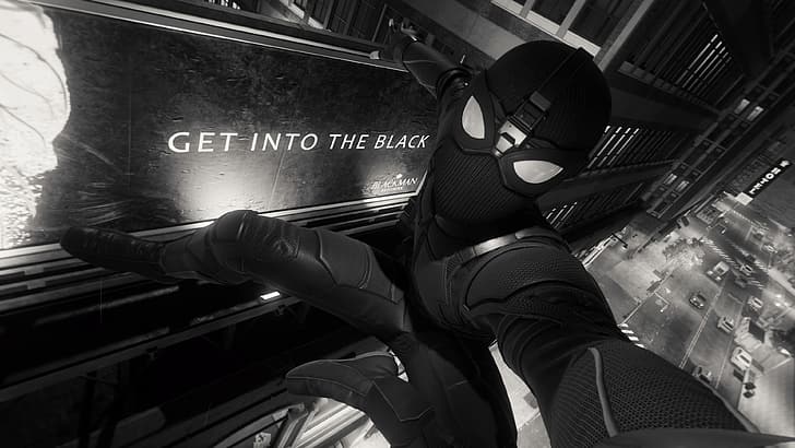 Spider-Man (2018), Marvel Comics, screen shot, video game art