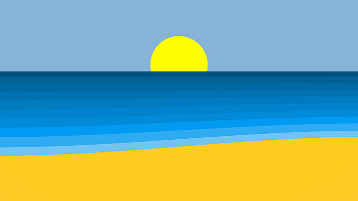 Free and customizable beach desktop wallpaper templates | Canva