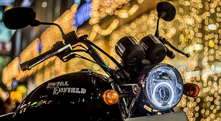 HD wallpaper: Royal Enfield, black motorcycle, Motorcycles, Other  Motorcycles | Wallpaper Flare