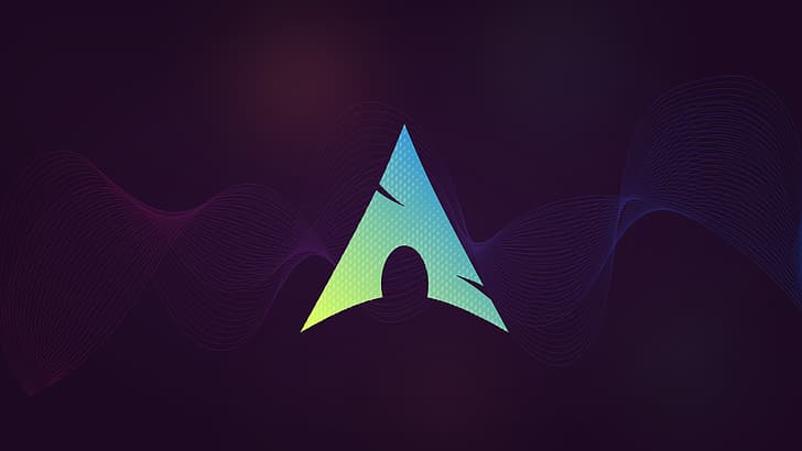 Archlinux, digital art, Arch Linux, tech, HD wallpaper