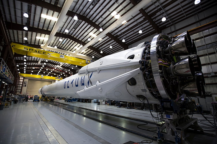 SpaceX, rocket, Falcon 9, mode of transportation, air vehicle, HD wallpaper