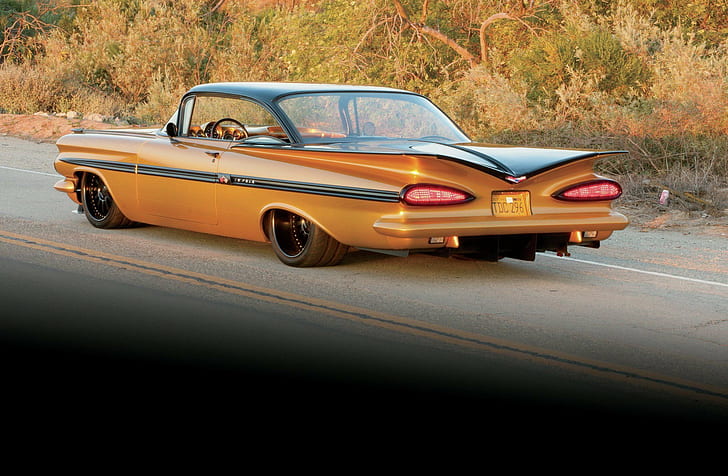 1959 Chevrolet Impala 1080p 2k 4k 5k Hd Wallpapers Free Download Wallpaper Flare
