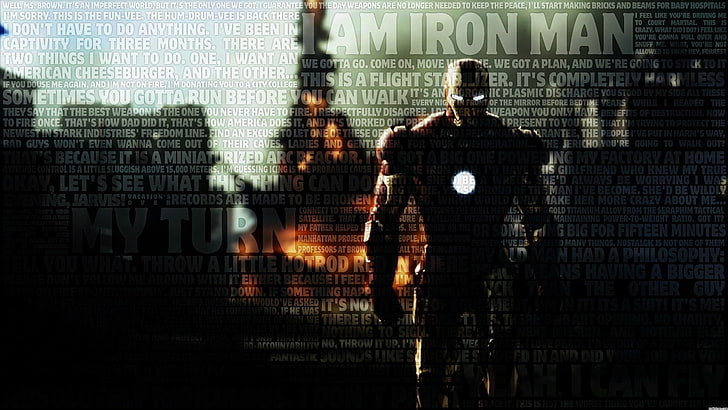 Iron Man wallpaper, Marvel Comics, superhero, Tony Stark, Robert Downey Jr.