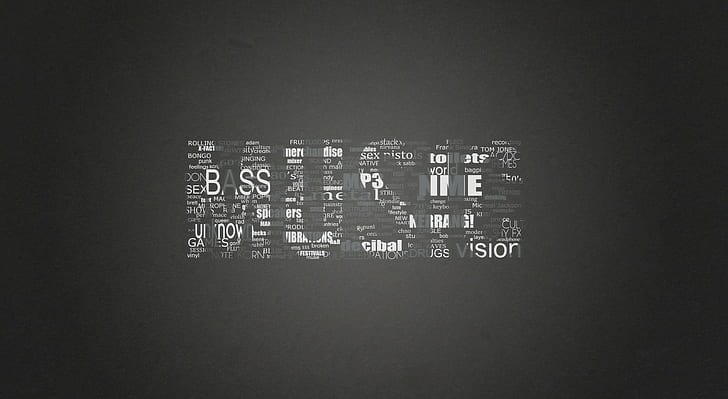 typography, monochrome, minimalism