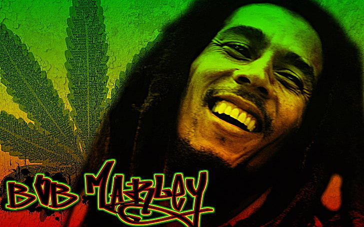bob marley theme background images, one person, portrait, headshot, HD wallpaper