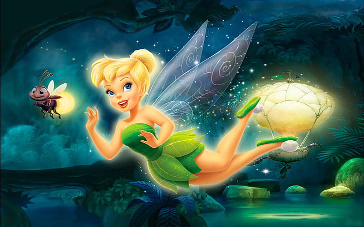 The Lost Treasure Tinker Bell And Blaze Firefly Poster Wallpaper Hd 1920×1200, HD wallpaper