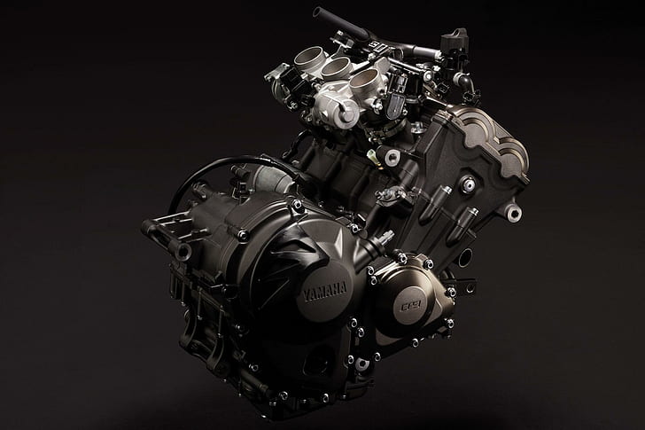 2014 Yamaha Fz 09 Bike Motorbike Engine Engines Free Desktop Background