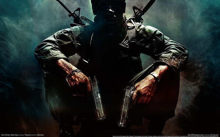 Call of Duty digital wallpaper, gamers, video games, Call of Duty: Black Ops