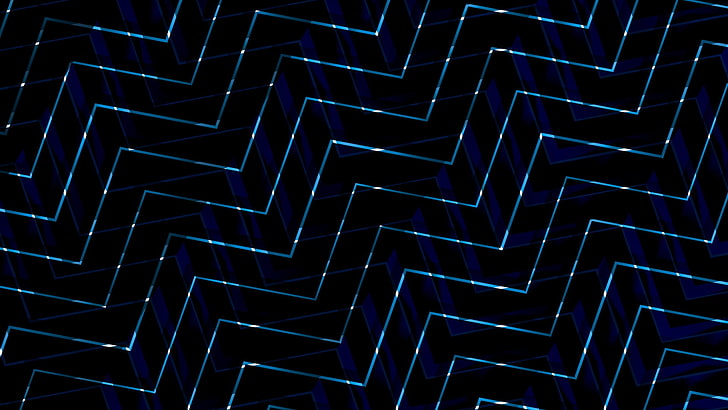 untitled, lines, pattern, square, blocky, dark, shiny, backgrounds, HD wallpaper
