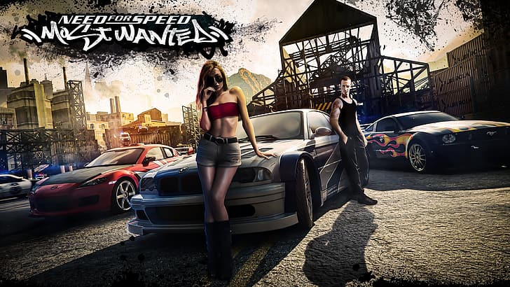 Need for Speed: Most Wanted, video games, render, HD wallpaper