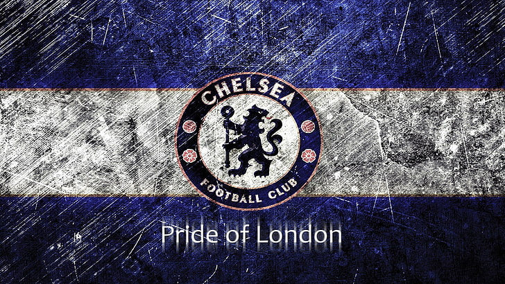 Chelsea Pride of London logo, Chelsea FC, Premier League, soccer, HD wallpaper