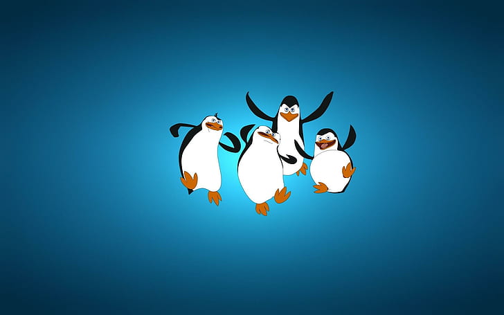 The Penguins of Madagascar, penguins of madagascar, cartoons, HD wallpaper