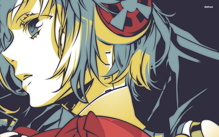 Hatsune Miku, Persona series, Persona 3, Aigis, multi colored
