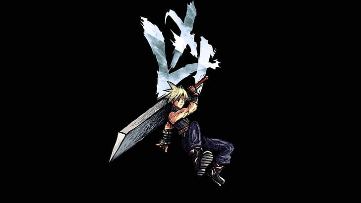 Final Fantasy VII, Cloud Strife, buster sword, HD wallpaper
