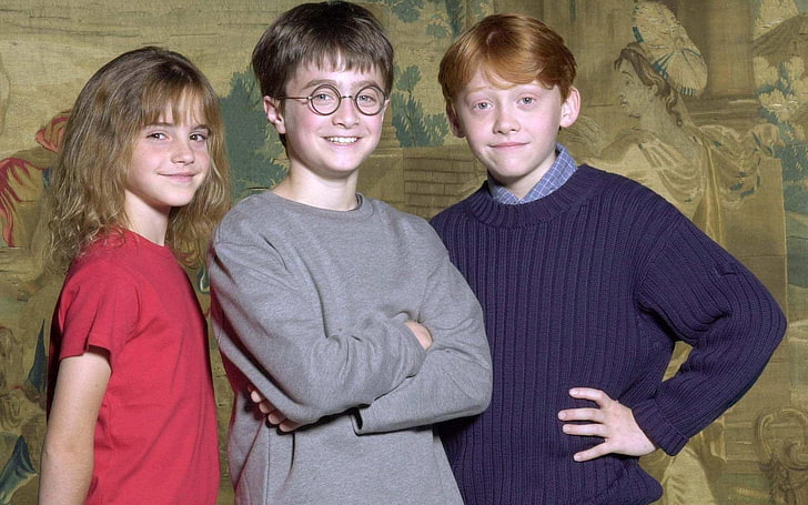 Emma Watson; Rupert Grint; Daniel Radcliffe, Harry Potter, Hermione Granger