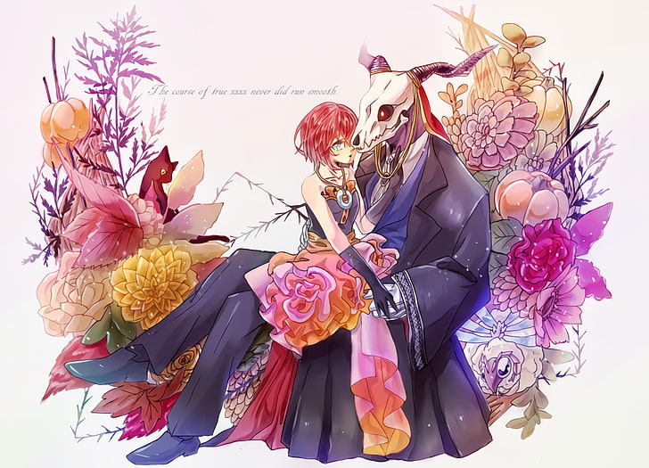 Anime, The Ancient Magus' Bride, Chise Hatori, Dress, Elias Ainsworth, HD wallpaper