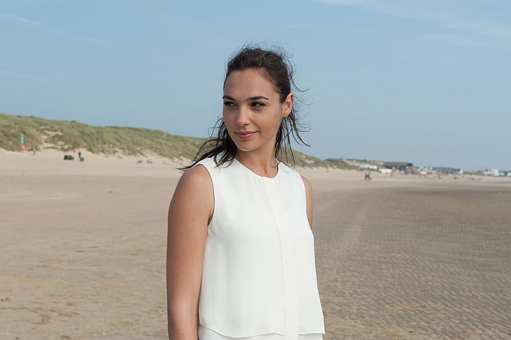 Hd Wallpaper Sand Beach Frame Brunette In White Gal Gadot Criminal Wallpaper Flare Browse our selection of gal beach towels and find the perfect design for you—created by our community of independent artists. hd wallpaper sand beach frame