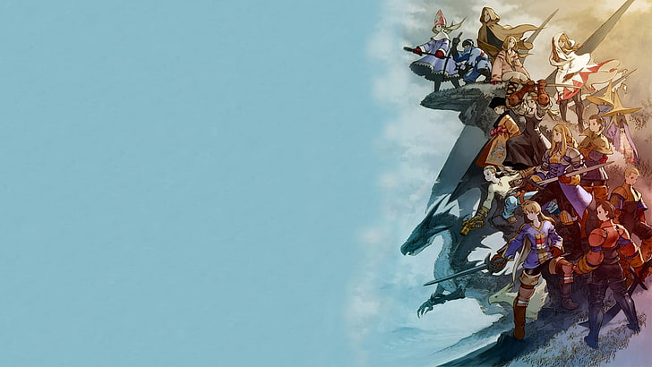 anime HD wallpaper, Final Fantasy, Final Fantasy Tactics, War of the Lions, HD wallpaper