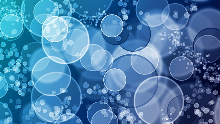 HD wallpaper: blue, bubbles, liquid bubble, drop, circle, abstraction,  graphics | Wallpaper Flare