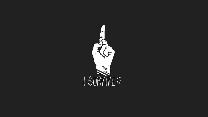 I Survived - Dead By Daylight, communication, text, western script, HD wallpaper