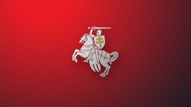 Chase, Coat of arms, Pahonia, Belarus, Emblem, BNR, Herb, Herbs, HD wallpaper