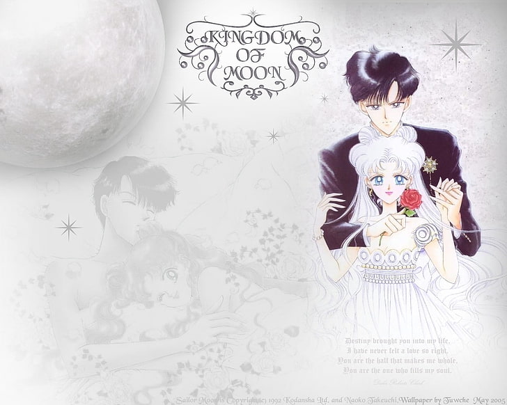 white sailor moon usagi tsukino mamoru anime bishoujo senshi sailor moon mamoru chiba princess seren Anime Sailor Moon HD Art